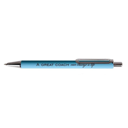 Picture of CRESCO GREAT COACH LIGHT BLUE BALLPOINT PEN
